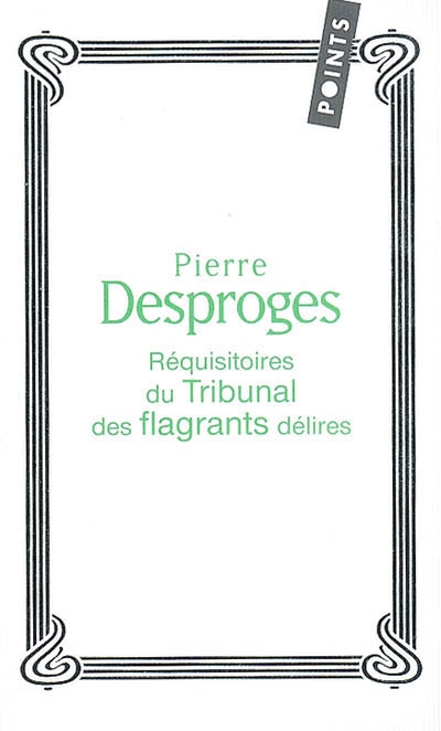 réquisitoires du tribunal des flagrants délires (Les ) - 