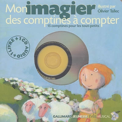 Mon imagier des comptines à compter - 