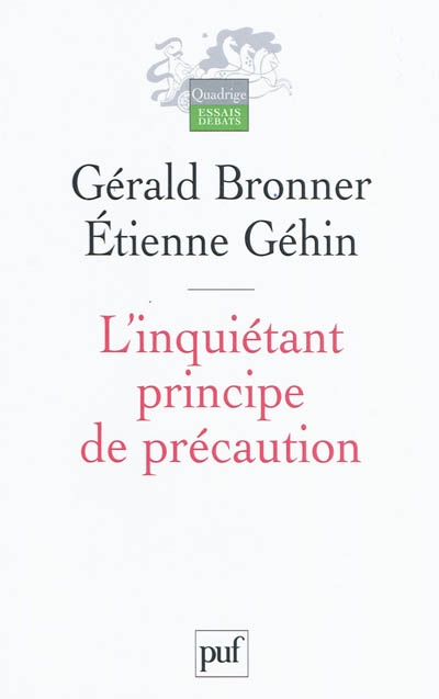 inquiétant principe de précaution (L') - 