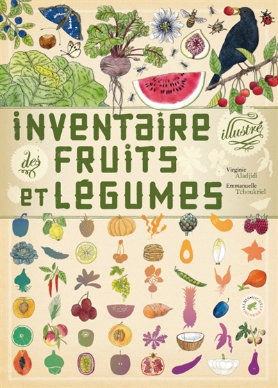 Inventaire illustré des fruits et légumes - 