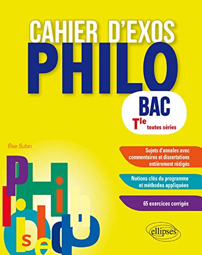 Cahier d'exos philo - 