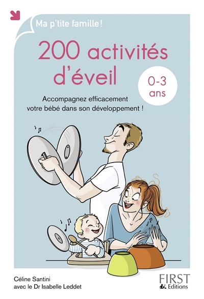 200 activités d'éveil, 0-3 ans - 