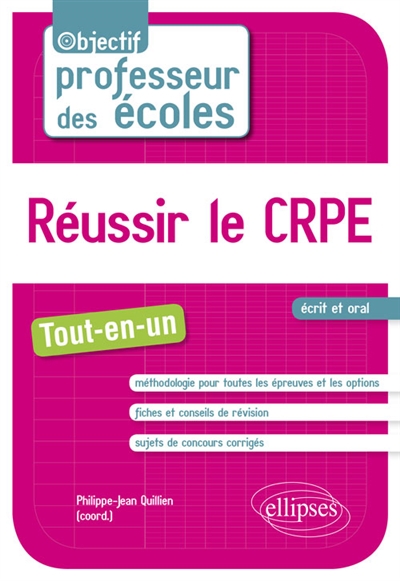 Réussir le CRPE, écrit et oral - 