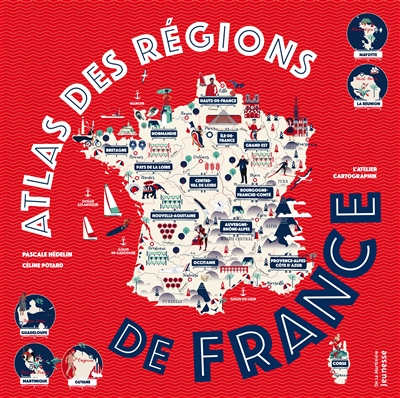 Atlas des régions de France - 