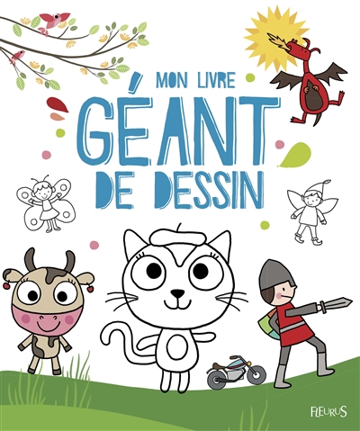 Mon livre géant de dessin - 