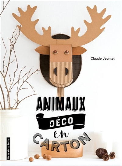 Animaux déco en carton - 