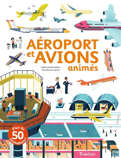 Aéroports et avions animés - 