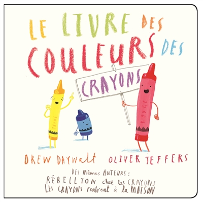 Le livre des couleurs des crayons - 