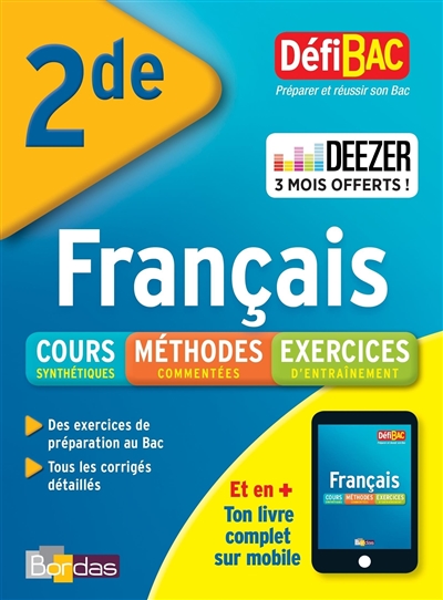 Français, 2de - 