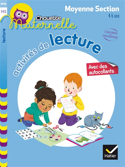 Activités de lecture, maternelle moyenne section, 4-5 ans - 