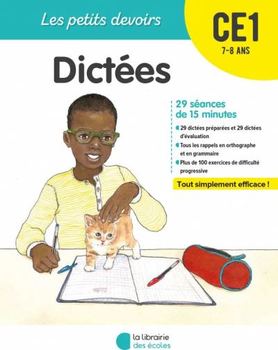 Dictées CE1, 7-8 ans - 