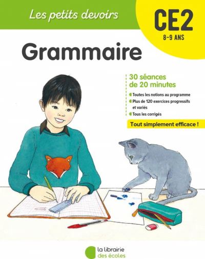 Grammaire CE2, 8-9 ans - 