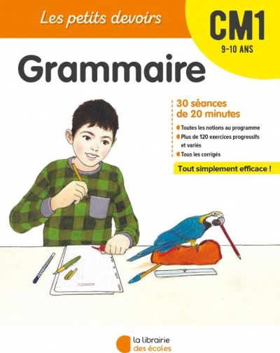 Grammaire CM1, 9-10 ans - 