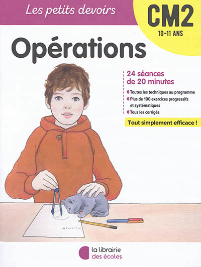 Opérations CM2, 10-11 ans - 