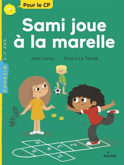 Sami joue à la marelle - 