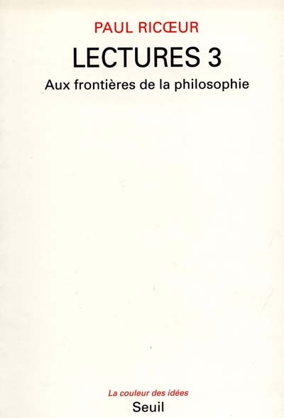 Aux frontières de la philosophie - 