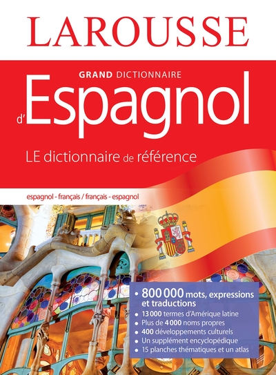 Grand dictionnaire espagnol-français, français-espagnol - 