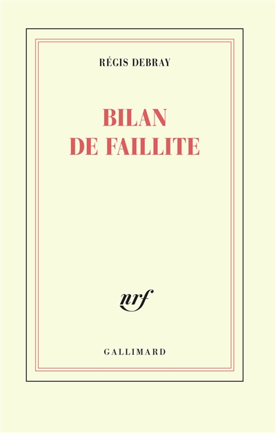 Bilan de faillite - 