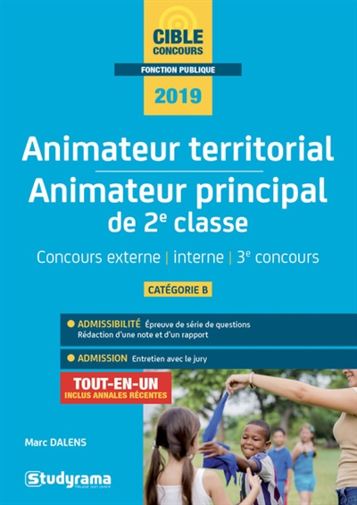 Animateur territorial, animateur principal de 2e classe - 