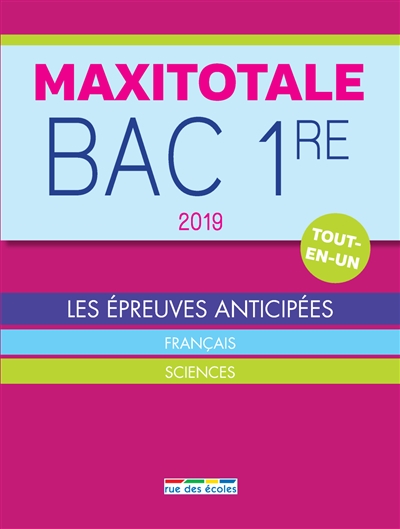 Maxitotale bac 1re 2019 - 