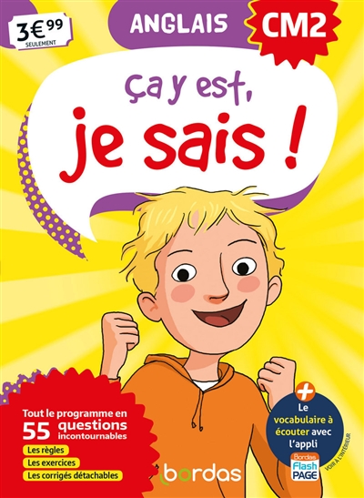 Ca y est, je sais ! anglais CM2 - 