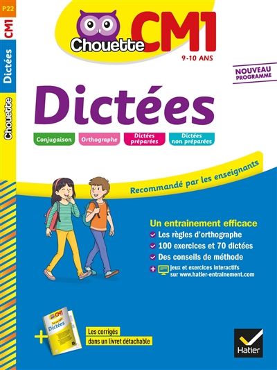 Dictées CM1, 9-10 ans - 