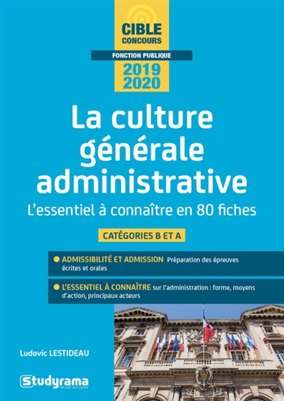 La culture générale administrative, 2019-2020 - 