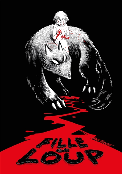 Fille et loup - 