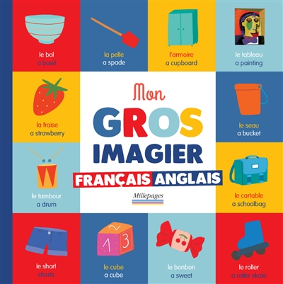 Mon gros imagier français-anglais - 