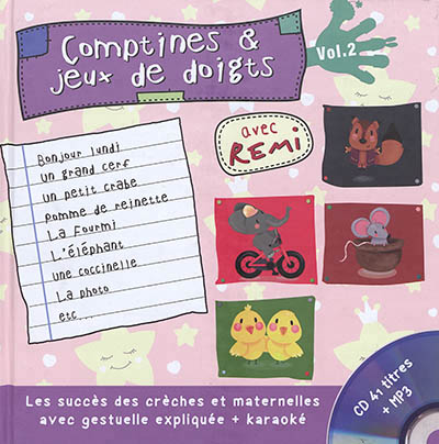 Comptines et jeux de doigts - 