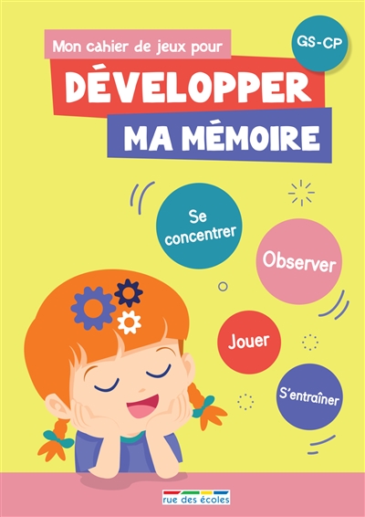 Mon cahier de jeux pour développer ma mémoire GS-CP - 