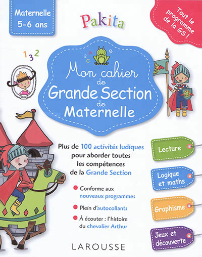 Mon cahier de grande section de maternelle - 