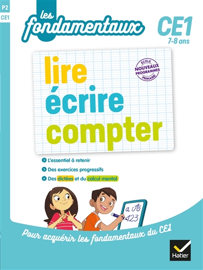 Lire, écrire, compter, CE1, 7-8 ans - 