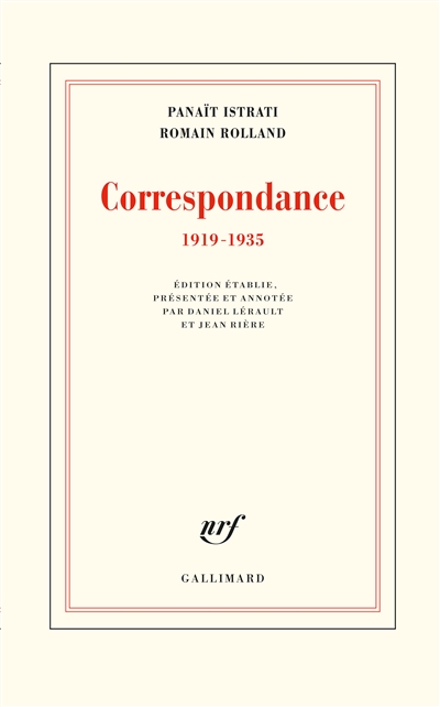 Correspondance - 