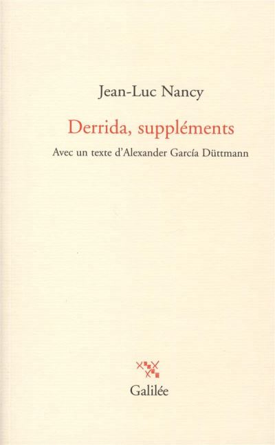 Derrida, suppléments - 