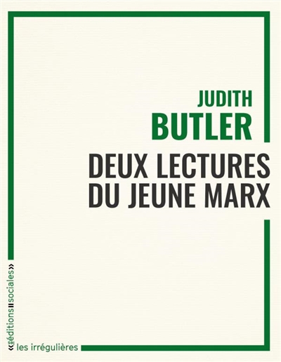 Deux lectures du jeune Marx - 