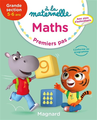 A la maternelle, maths, grande section, 5-6 ans - 