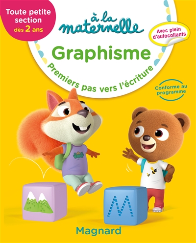 A la maternelle, graphisme, toute petite section, dès 2 ans - 