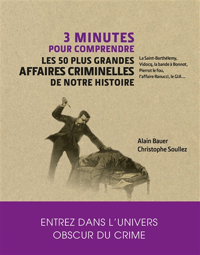 3 minutes pour comprendre les 50 plus grandes affaires criminelles de…