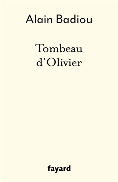 Tombeau d'Olivier - 