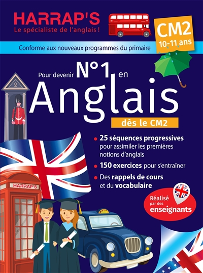 Pour devenir n 1 en anglais CM2, 10-11 ans - 