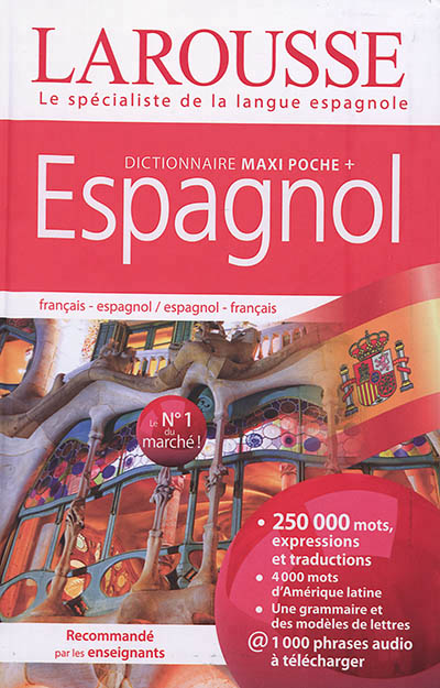 Dictionnaire maxipoche + espagnol - 