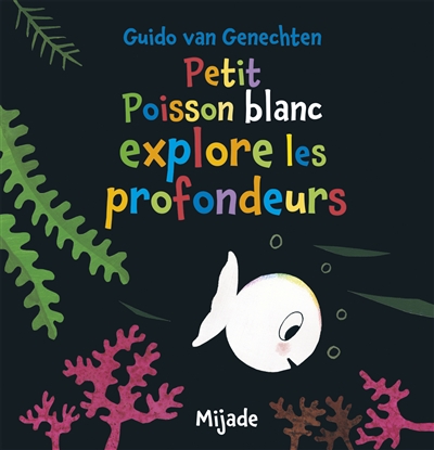 Petit poisson blanc explore les profondeurs - 