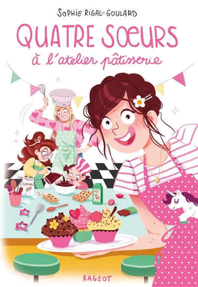 Quatre soeurs à l'atelier pâtisserie - 