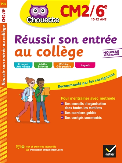 Réussir son entrée au collège - 