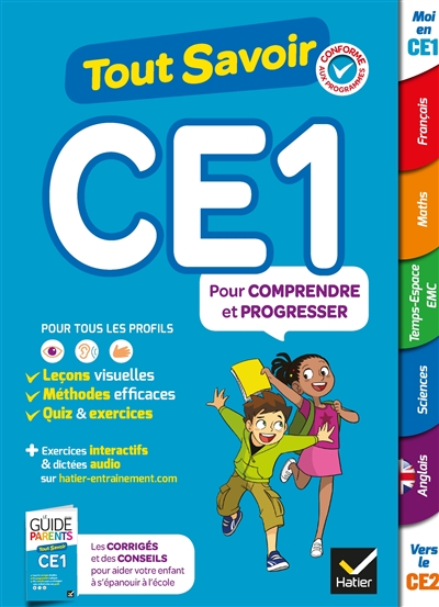 Tout savoir CE1 - 