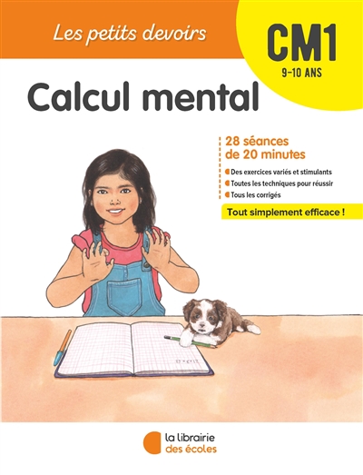 Calcul mental CM1, 9-10 ans - 