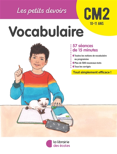 Vocabulaire CM2, 10-11 ans - 