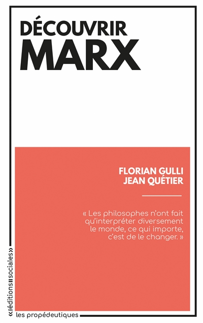 Découvrir Marx - 