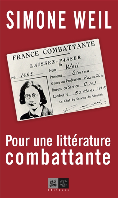 Pour une littérature combattante - 